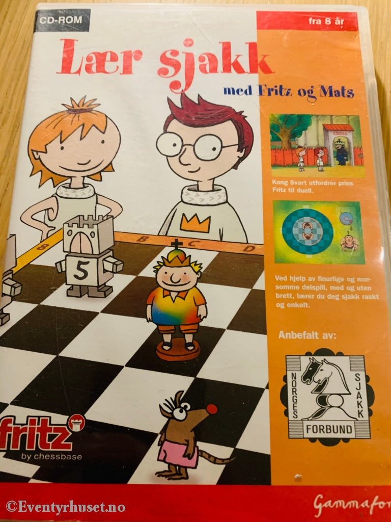 Lær Sjakk Med Fritz Og Mats. Pc-Spill. Pc Spill