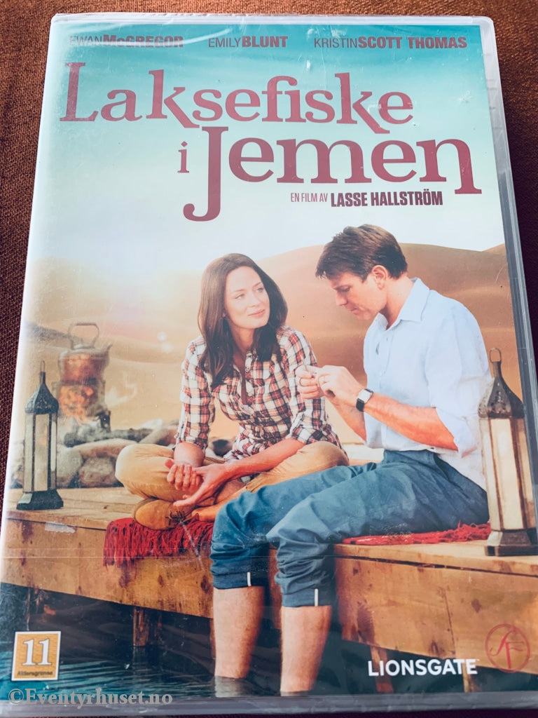 Laksefiske I Jemen. Dvd. Ny Plast! Dvd