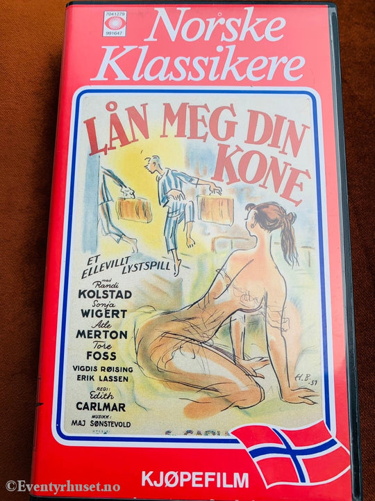 Lån Meg Din Kone (Norske Klassikere). 1958. Vhs. Vhs