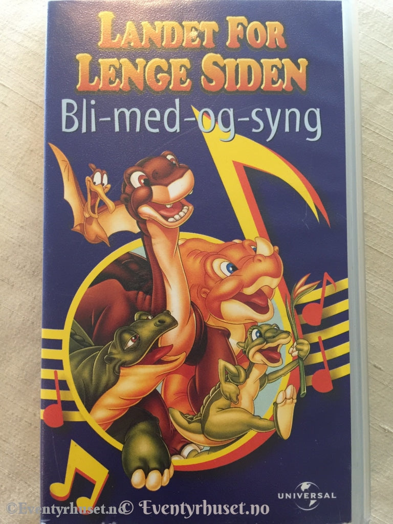 Landet For Lenge Siden. Bli-Med-Og-Syng. 1997. Vhs