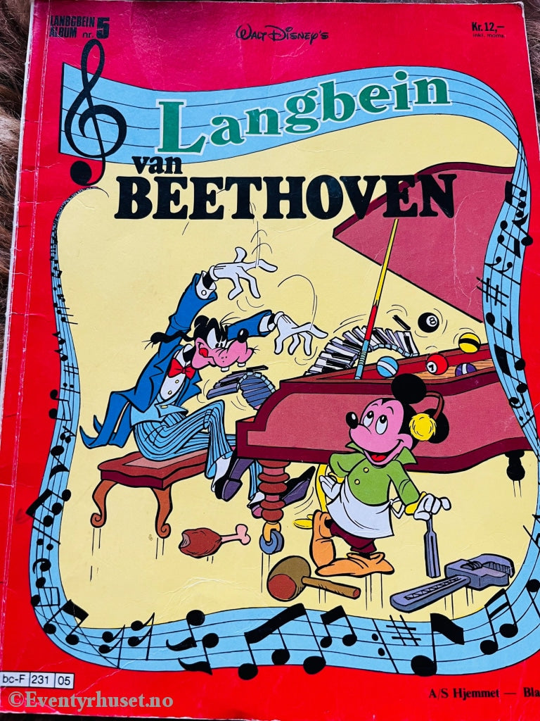 Langbein Album 1978/05. Van Beethoven. Tegneseriealbum