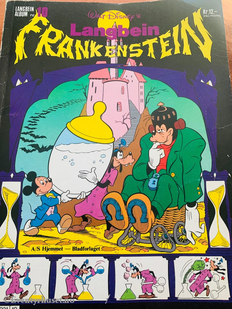 Langbein Album 1980/10. Frankenstein. Tegneseriealbum