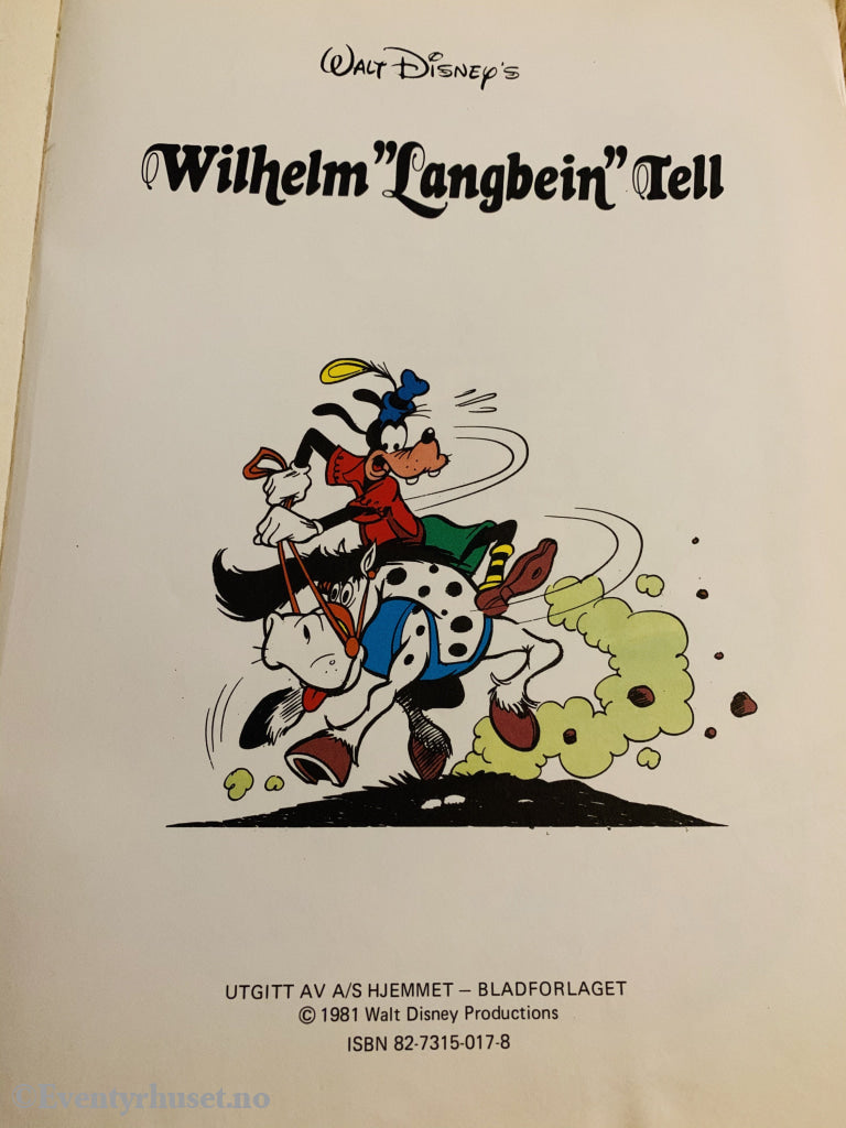 Langbein Album Nr.14 1981 (Wilhelm Tell). Tegneseriealbum