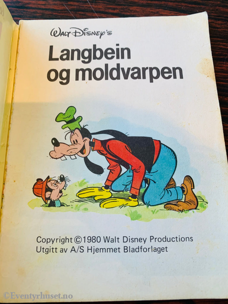 Langbein Og Moldvarpen (Snipp-Snapp Bøkene). 1980. Fortelling