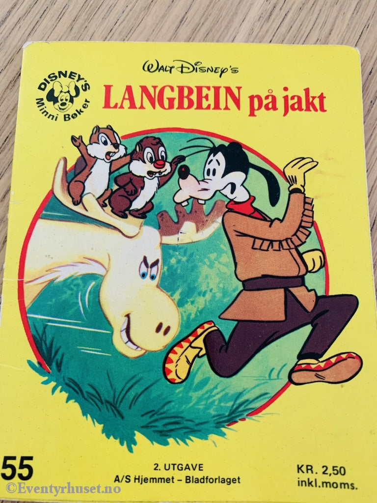 Langbein På Jakt (Disneys Minni Bøker 55). 1977. Fortelling