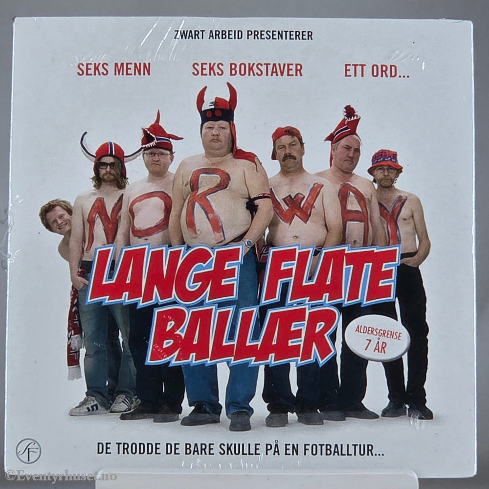 Lange flate ballær (2006). DVD. Ny i plast! Walt Disney Home Video