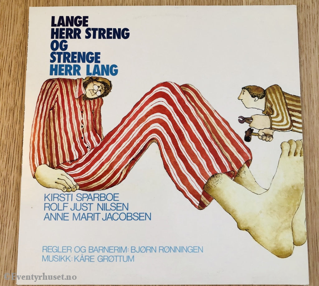 Lange Herr Streng Og Strenge Lang. 1981. Lp. Lp Plate