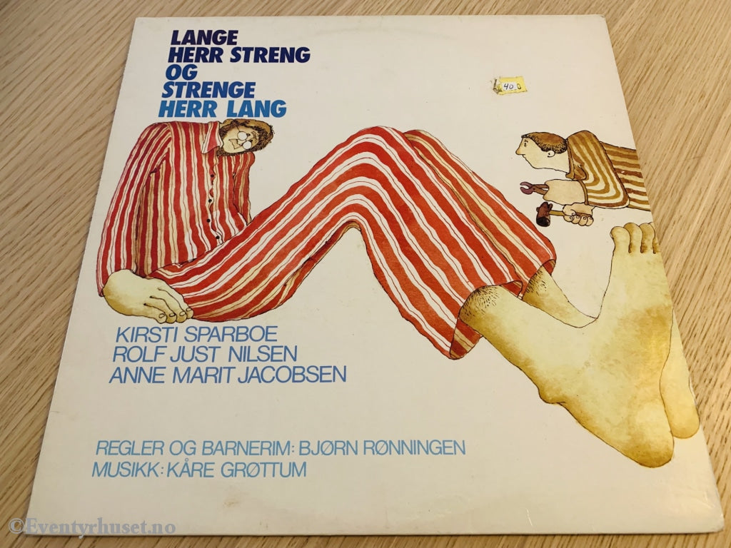 Lange Herr Streng Og Strenge Lang. 1981. Lp. Lp Plate