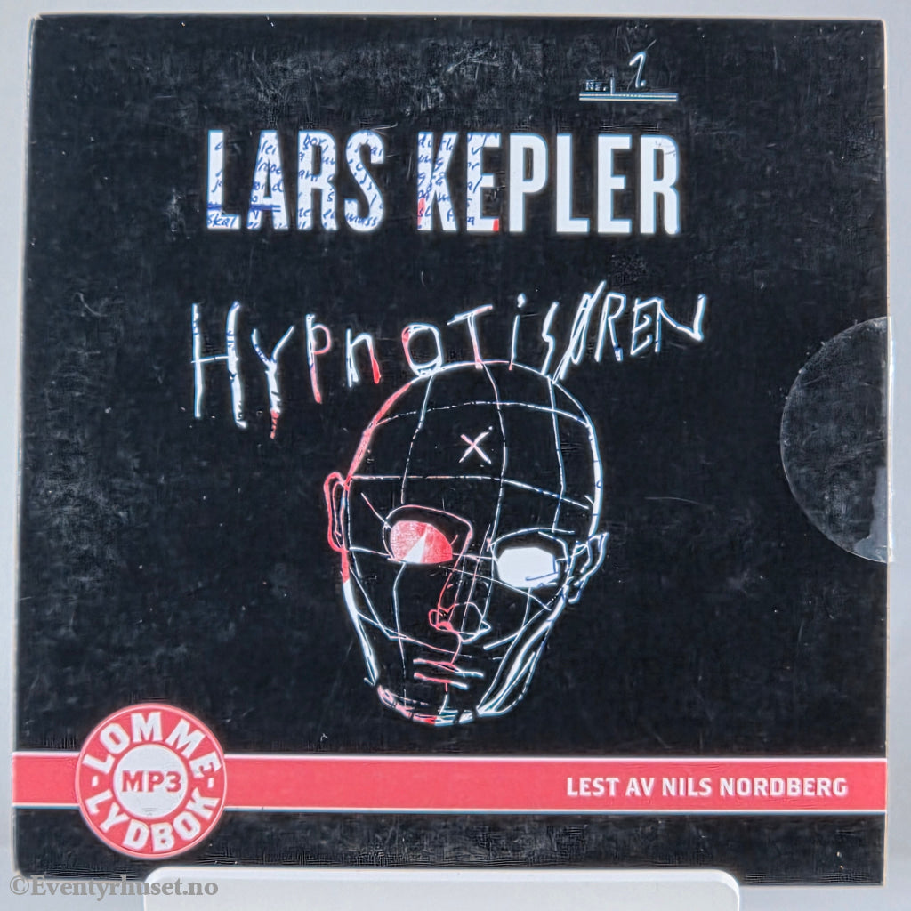Lars Kepler 2009 Hypnotisøren. Lydbok på CD.