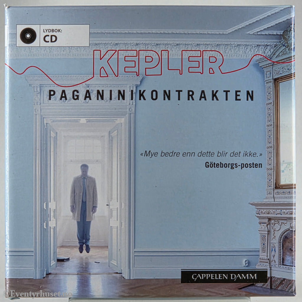 Lars Kepler 2010 Paganinikontrakten. Lydbok på CD. CBS/Fox Video