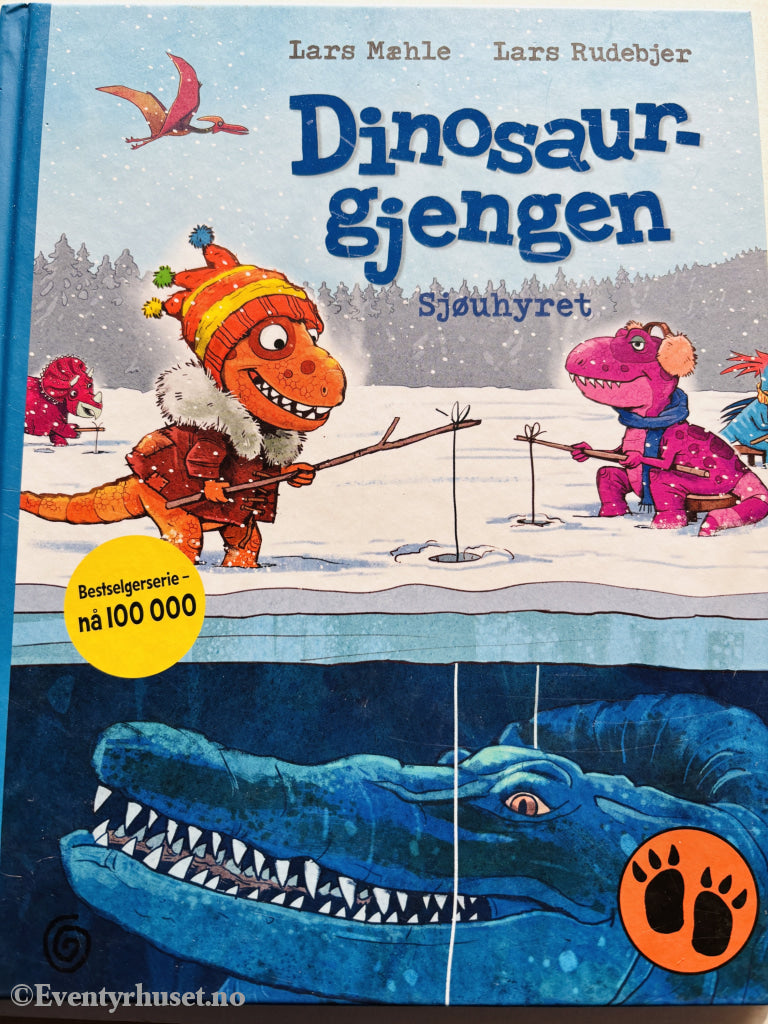 Lars Mæhle og Lars Rudebjer. Dinosaurgjengen – Sjøuhyret. 2019. Barnebok.