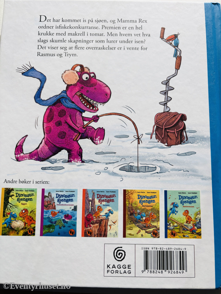 Lars Mæhle og Lars Rudebjer. Dinosaurgjengen – Sjøuhyret. 2019. Barnebok.