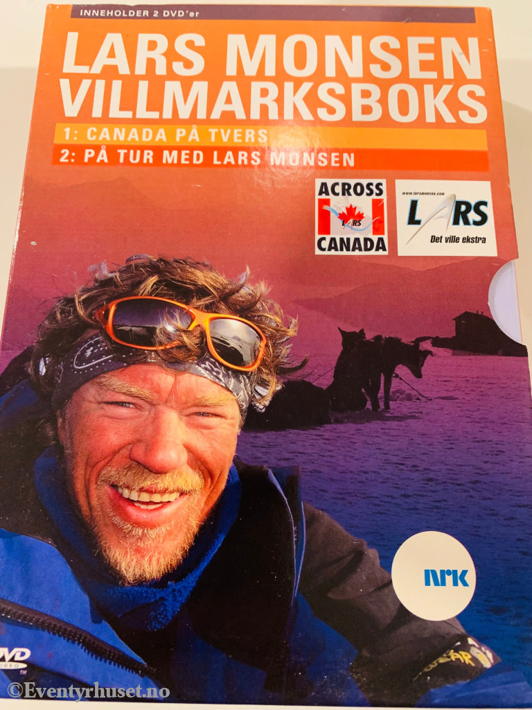 Lars Monsen Villmarksboks (Nrk). Dvd Samleboks.