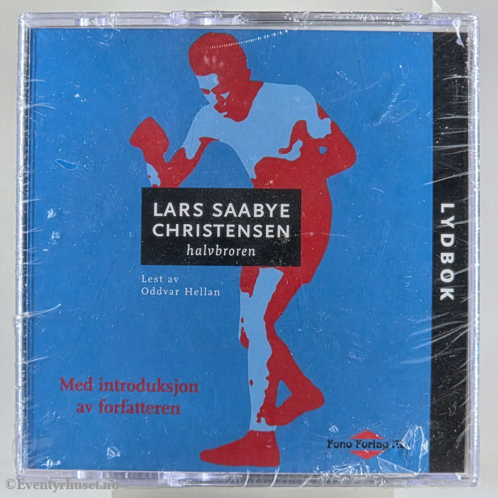 Lars Saabye Christensen (2001). Halvbroren. Lydbok på CD. Ny i plast!