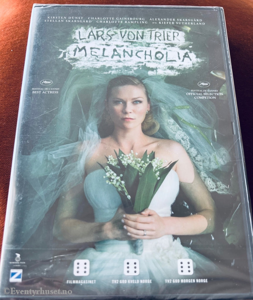 Lars Von Trier´s Melancholia. Dvd Ny I Plast!