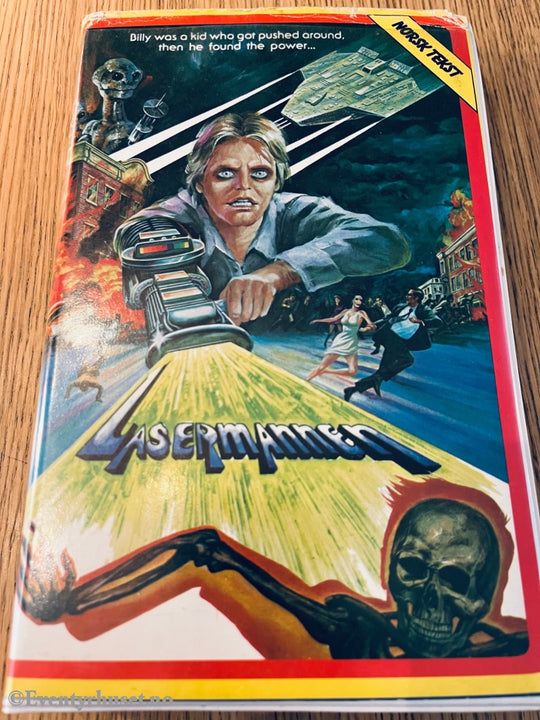 Lasermannen. Vhs Big Box.