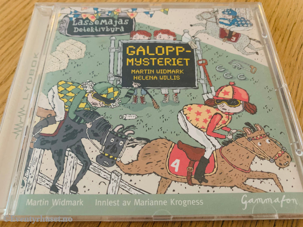 Lassemajas Detektivbyrå: Galopp-Mysteriet. Lydbok På Cd.