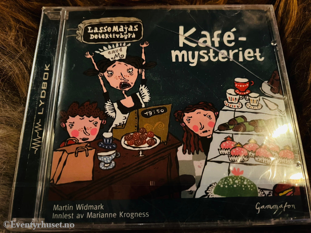 Lassemajas Detektivbyrå: Kafémysteriet. Lydbok På Cd. Ny I Plast!