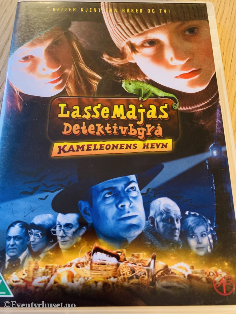 Lassemajas Detektivbyrå. Kameleonens Hevn. 2008. Dvd. Dvd