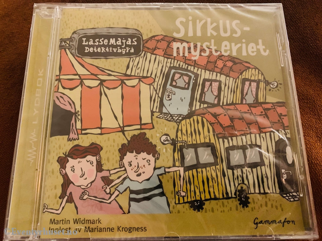 Lassemajas Detektivbyrå: Sirkusmystriet. Lydbok På Cd. Ny I Plast!