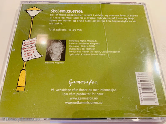 Lassemajas Detektivbyrå: Skolemysteriet. Lydbok På Cd.