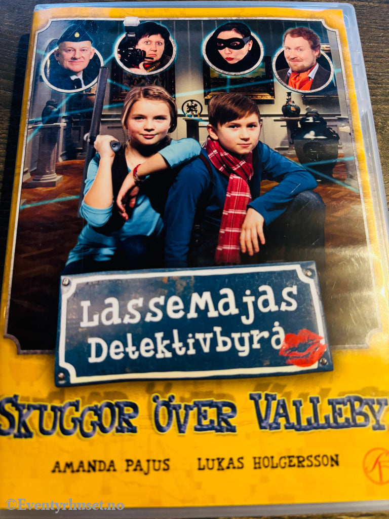 LasseMajas Detektivbyrå – Skuggor över Valleby. DVD.