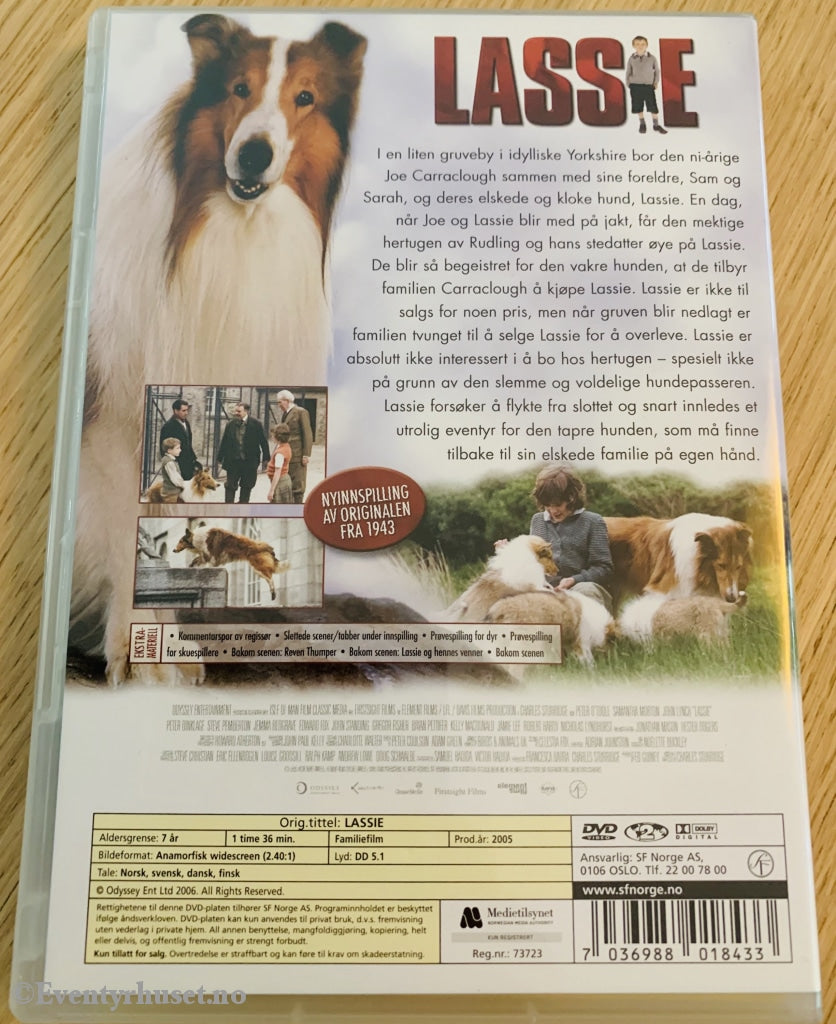 Lassie. 2005. Dvd. Dvd