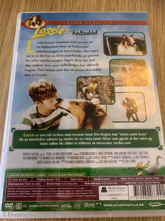 Lassie - Heltedåd. 1970. Dvd. Dvd