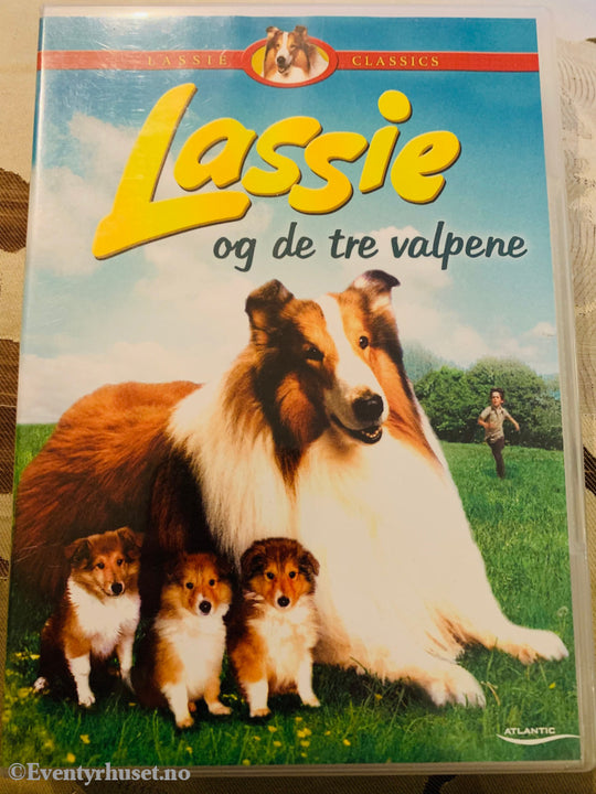 Lassie Og De Tre Valpene. 1975. Dvd. Dvd