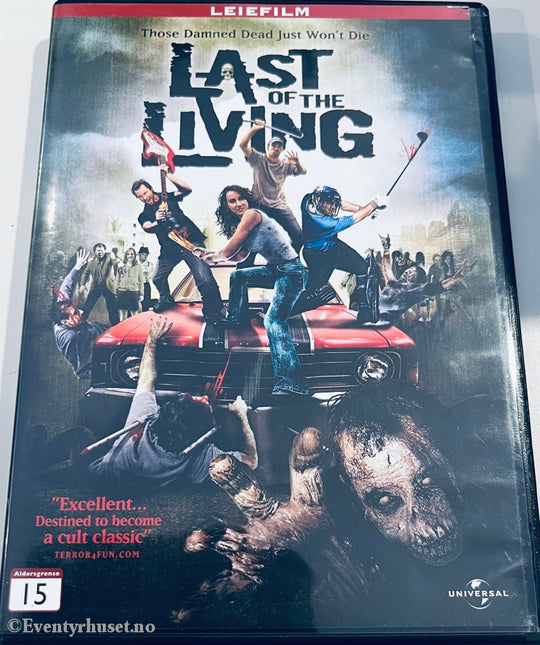 Last Of The Living. Dvd Leiefilm.