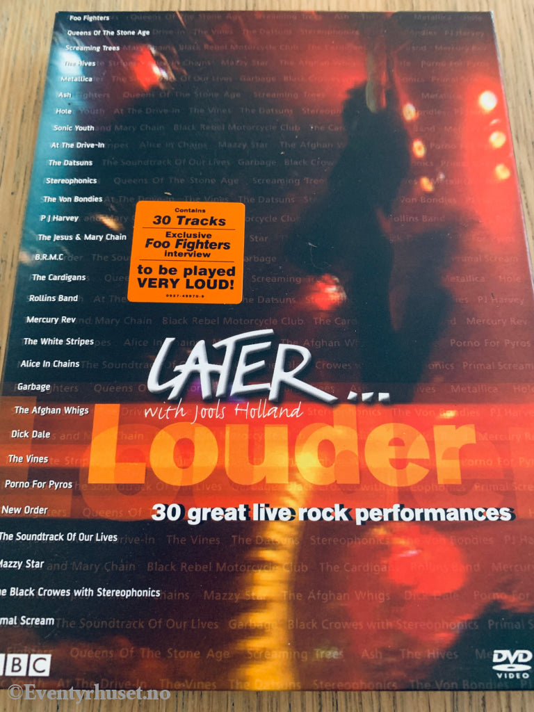 Later... with Jools Holland: Louder (2003). DVD