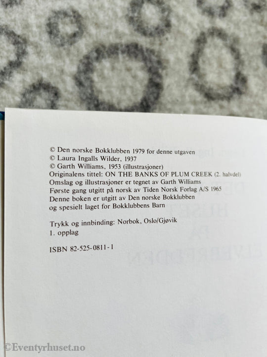 Laura Ingalls Wilder. 1937/79. Det Vesle Huset På Elvebredden. Fortelling
