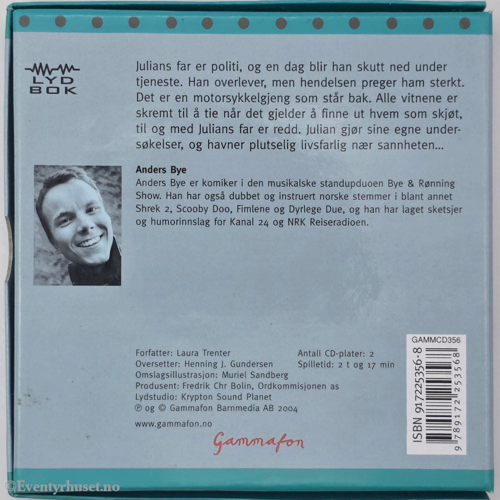 Laura Trenter. 1994. Pappa Politi. Lydbok på CD. Lydbok