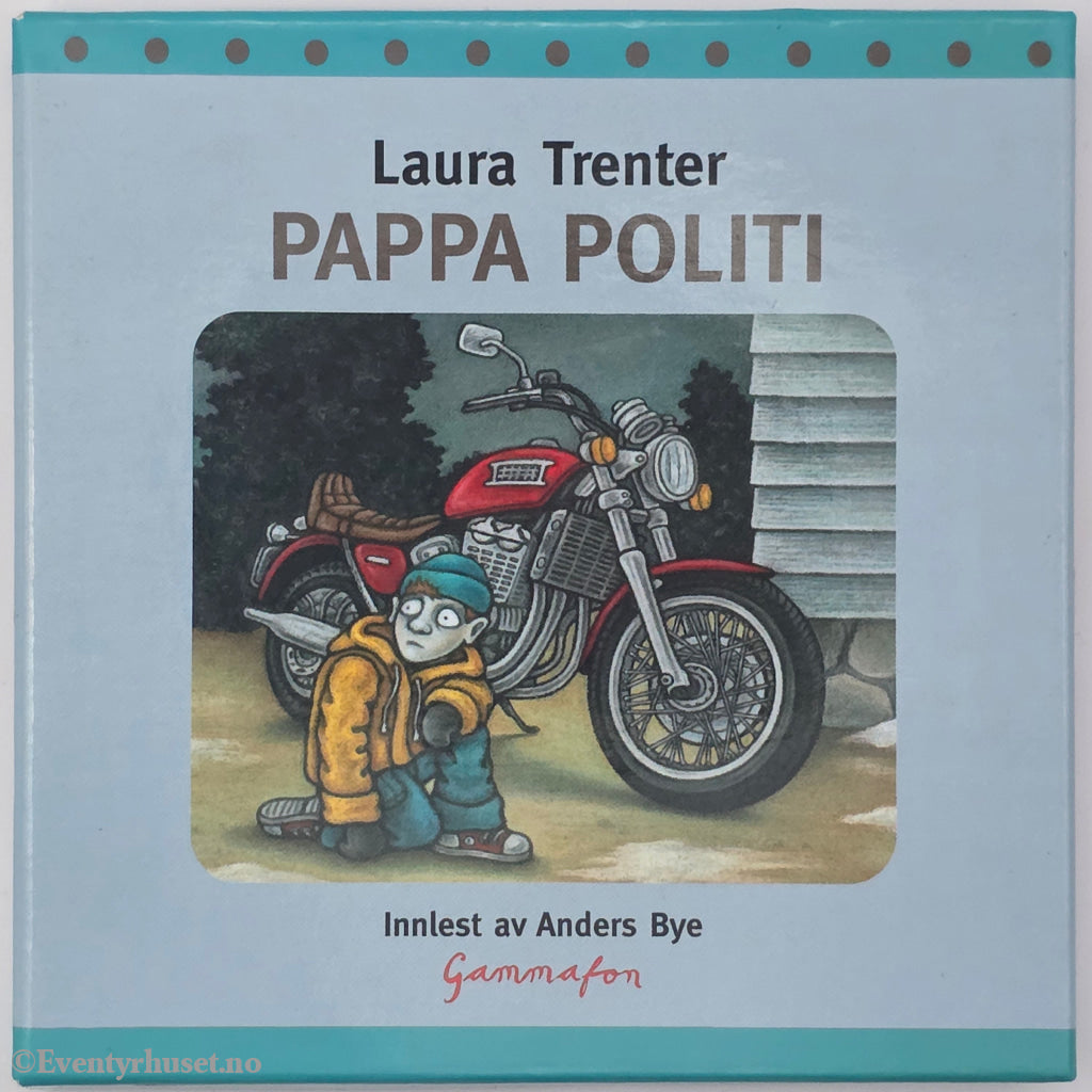 Laura Trenter. 1994. Pappa Politi. Lydbok på CD. Lydbok