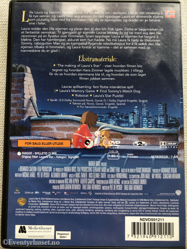 Lauras Stjerne. 2004. Dvd. Dvd