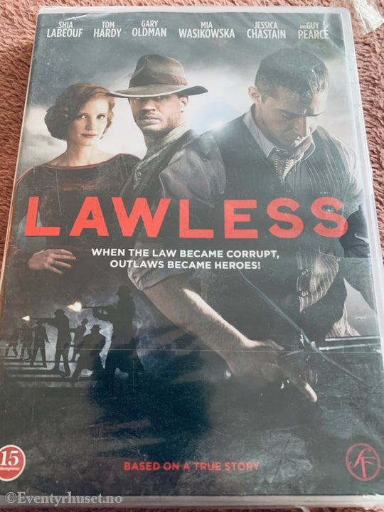 Lawless (2012). DVD. Ny i plast!