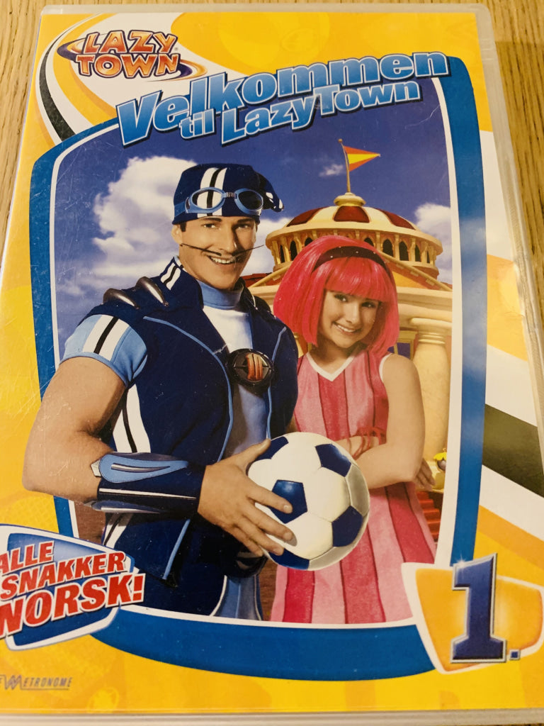 Lazy Town 1. Velkommen Til Town. 2006. Dvd. Dvd