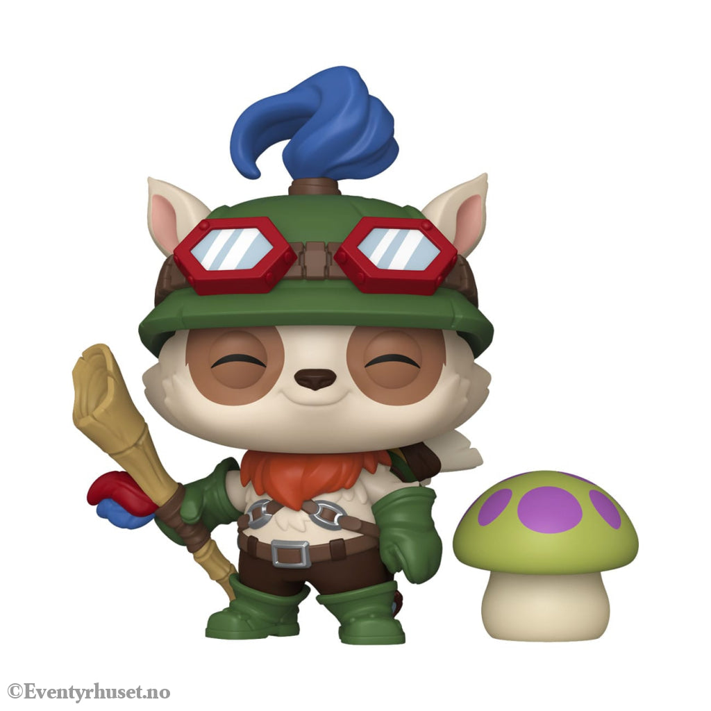 League of Legends POP!&Buddy Games Vinyl Figure Teemo w/Shroom 9 cm Collectibles