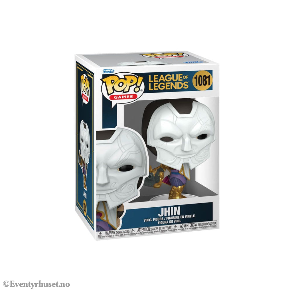League of Legends POP! Games Vinyl Figure Jhin 9 cm Collectibles