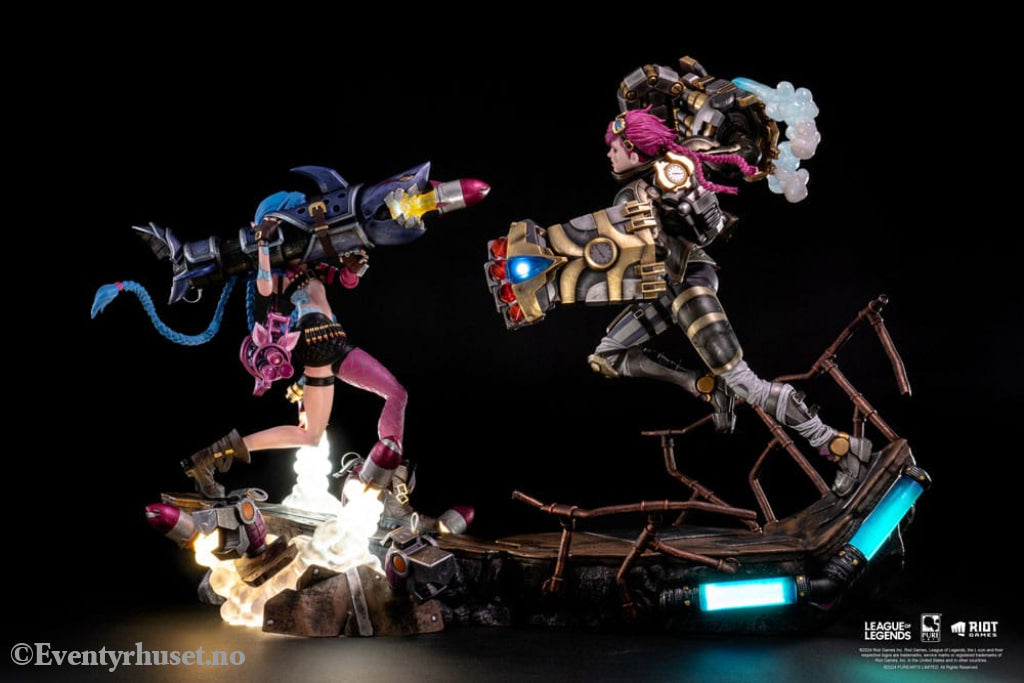 League of Legends Statues 1/6 2-Pack Vi & Jinx Collectibles