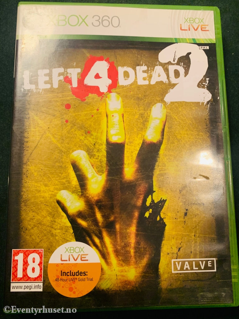 Left 4 Dead 2. Xbox 360.