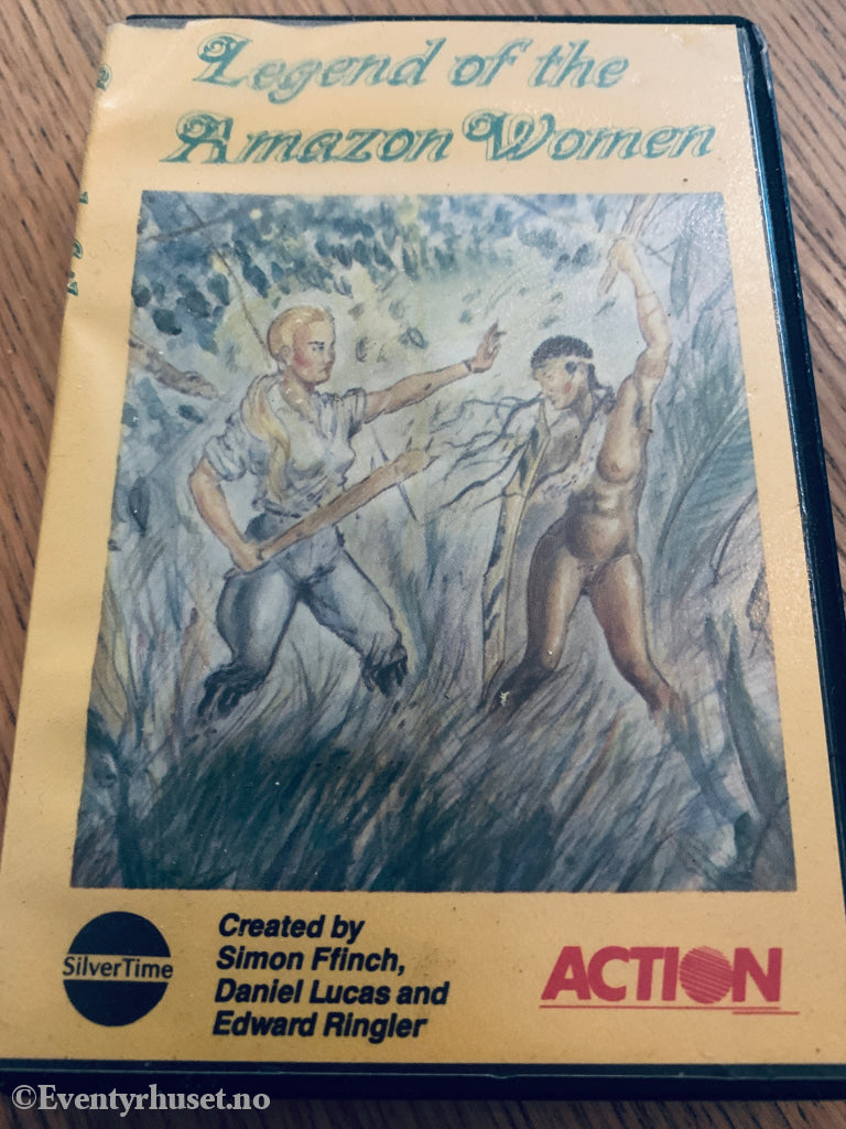 Legend of the Amazon Women (1986). Commodore 64 (C64) spill solgt i Norge! Commodore 64/134
