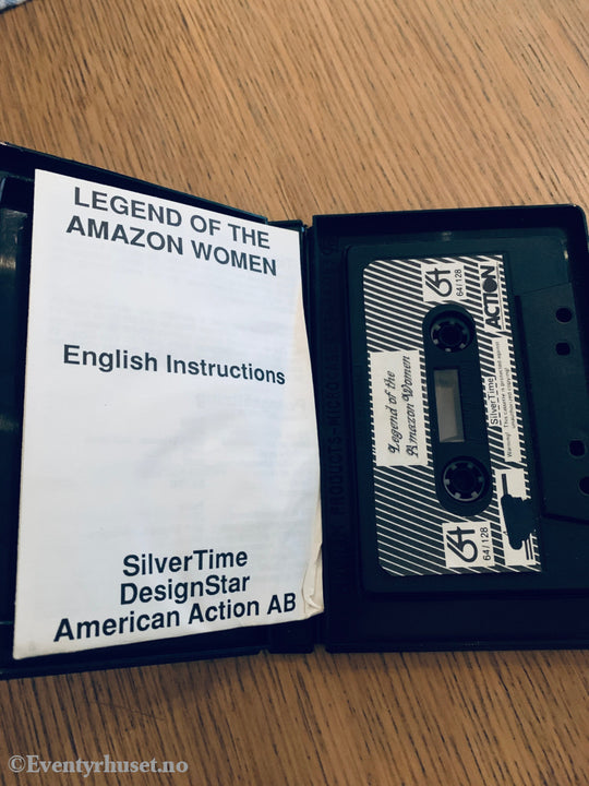 Legend of the Amazon Women (1986). Commodore 64 (C64) spill solgt i Norge! Commodore 64/134