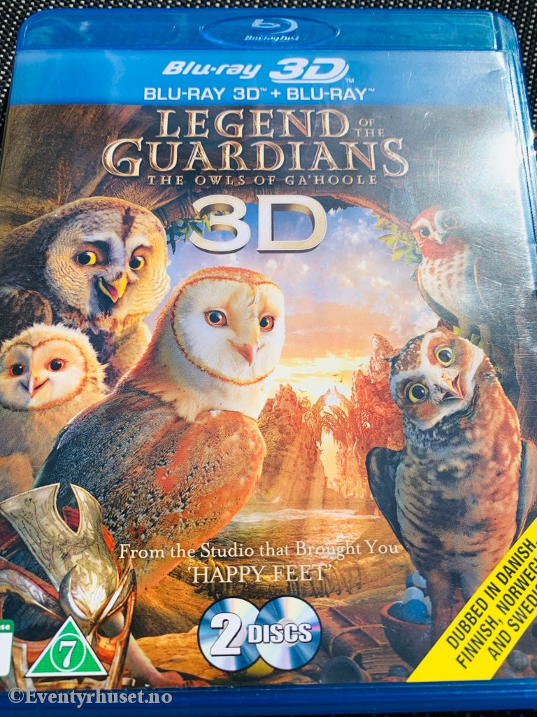 Legend Of The Guardians - The Owls Ga´hoole 3D. Blu-Ray. Blu-Ray Disc