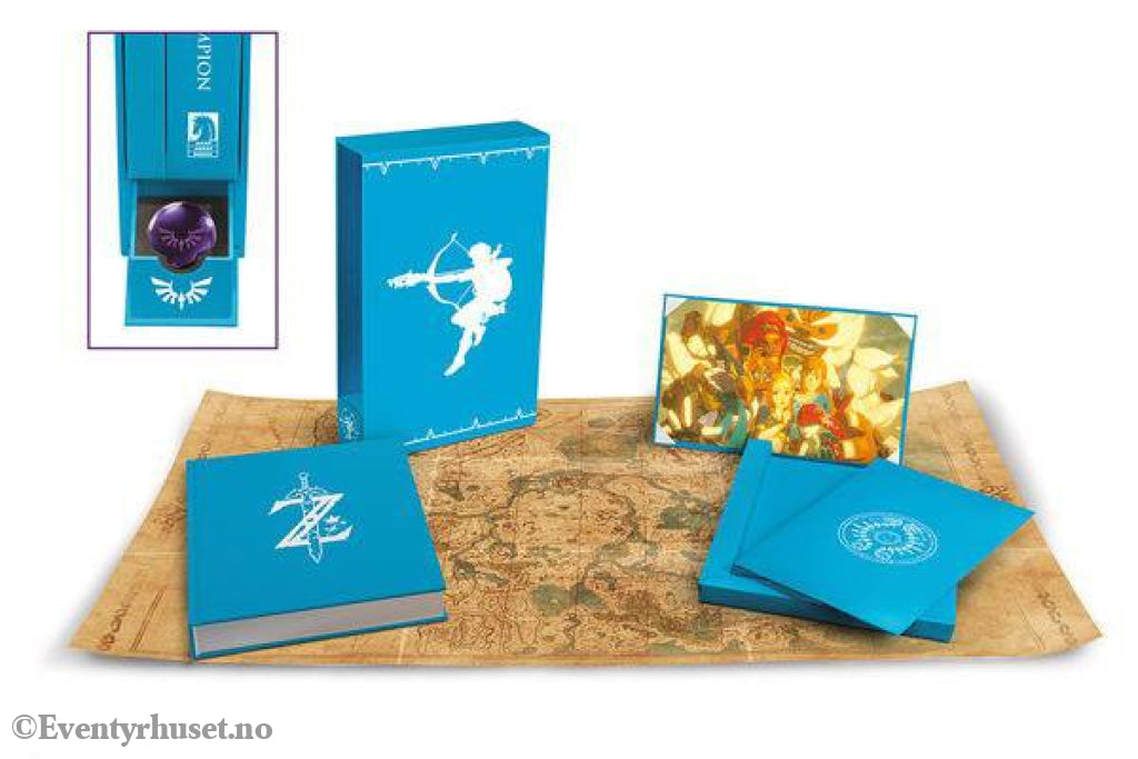 Legend of Zelda Breath of the Wild Art Book Creating A Champion Hero’s Edition Home & Gifts
