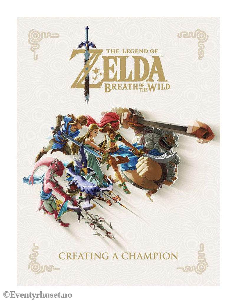 Legend of Zelda Breath of the Wild Art Book Creating A Champion Home & Gifts
