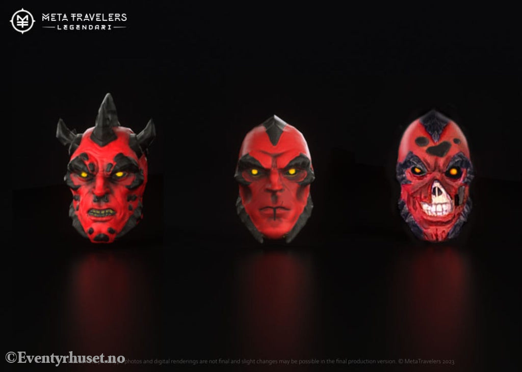 Legendari Accessory Pack Nibiru Villains Head Pack Toys