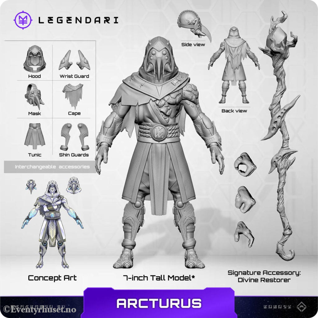 Legendari Actionfigur 1/10 Arcturus 18 cm Toys