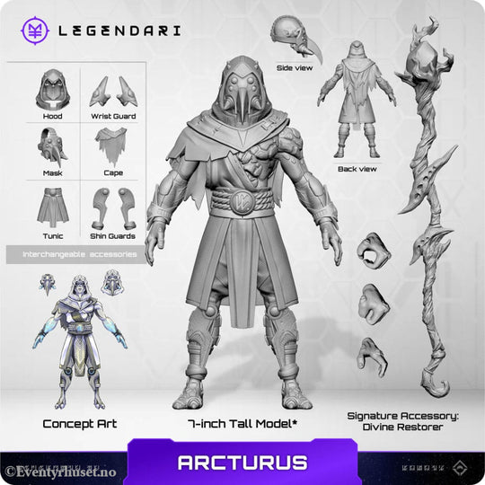 Legendari Actionfigur 1/10 Arcturus 18 cm Toys