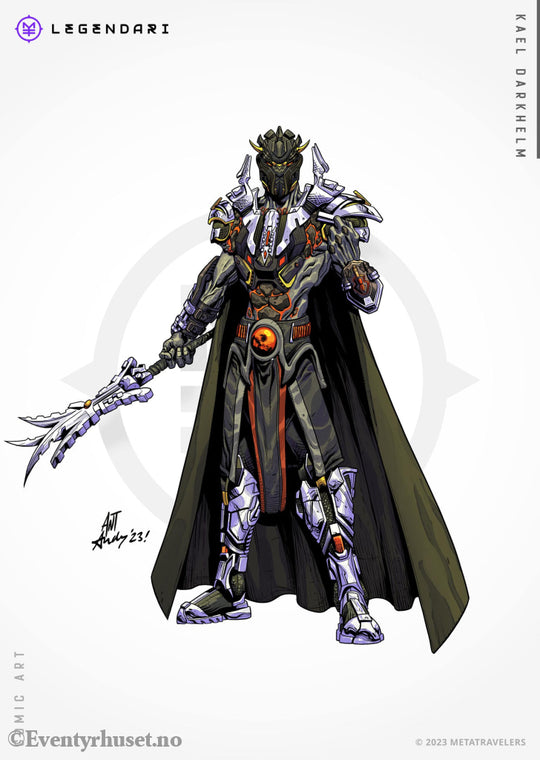 Legendari Actionfigur 1/10 Kael Darkhelm 18 cm Actionfigur